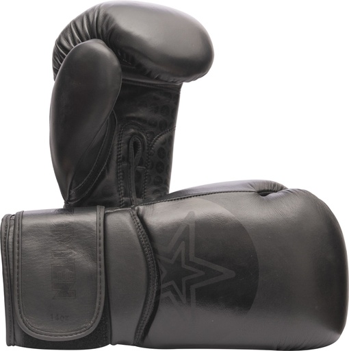 Top Ten Boxing Gloves Wrist Star, Black