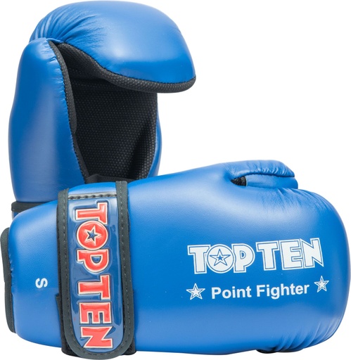 Top-Ten Pointfighter Handschuhe, Blue