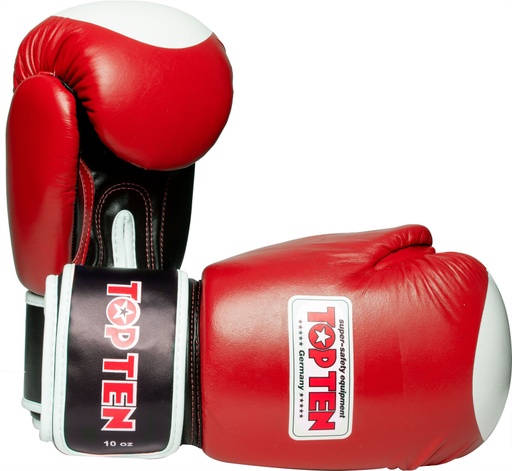 [2011-R] Top Ten Boxhandschuhe WAKO, Rot
