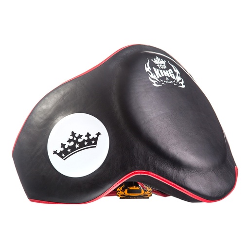 Top King Belly Pad, Black-Red