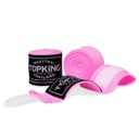 Top King Hand Wraps 4.5m Semi-Elastic, Pink