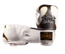 Top King Boxing Gloves Empower Creativity, White-Silver