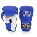 Top King Boxing Gloves Super Air, Blue-White