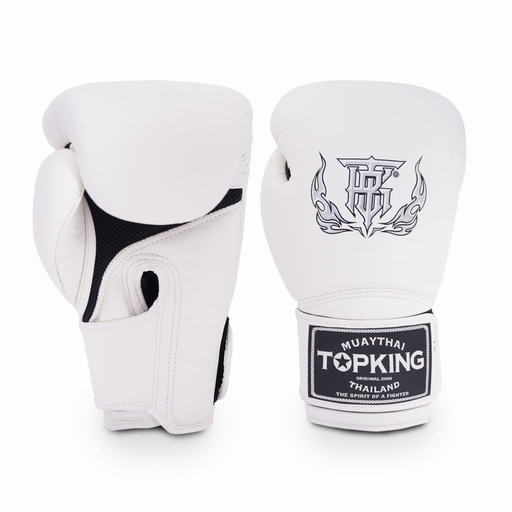 Top King Boxhandschuhe Super Air, Weiß