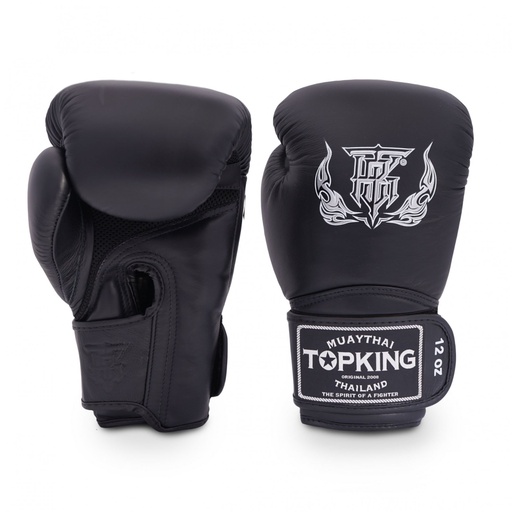 Top King Boxhandschuhe Super Air, Schwarz