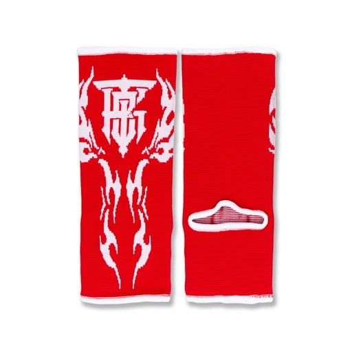 Top King Ankle Guards Tribal, Red