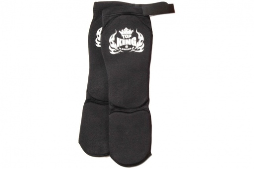 [TKESP-S] Top King Shin Guards Elastic, Black