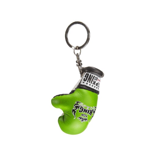 [TKKER-01-GR-W] Top King Mini-Boxhandschuh Schlüsselanhänger grün