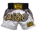 Top King Muay Thai Shorts TKTBS-072, Black-White