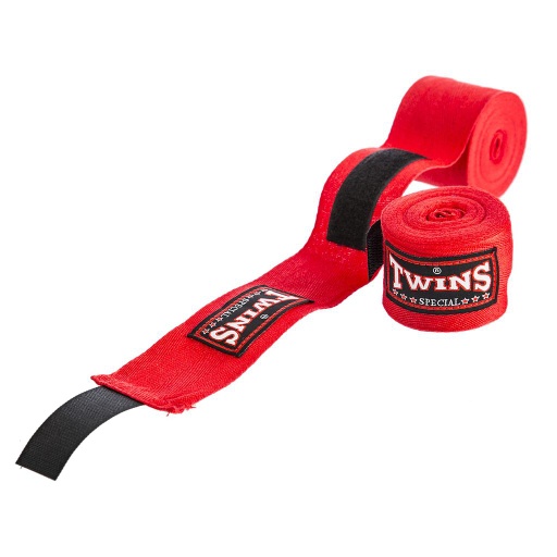 [CH-1-R] Twins Hand Wrap 5m Inelastic, Red