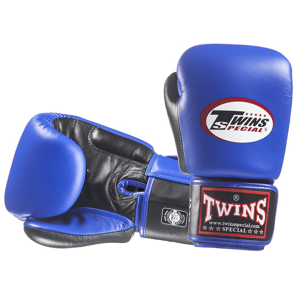 Twins Boxhandschuhe BGVL-3, Blau-Schwarz