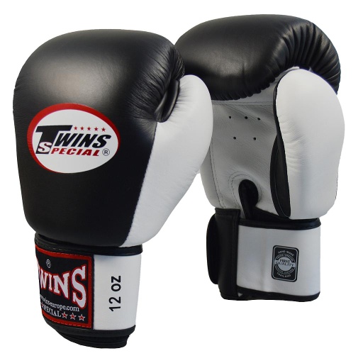 Twins Boxing Gloves BGVL-3, Black-White