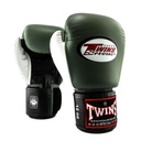 Twins Boxing Gloves BGVL-3, Dark Green-White