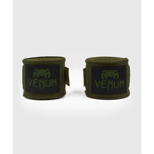 [EU-VENUM-0430-GR-S-250] Venum Boxbandagen 2,5m Halbelastisch, Khaki