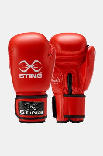 Sting Boxing Gloves IBA Competition, Red