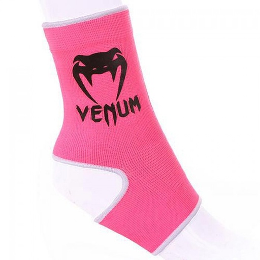 Venum Fußbandagen, Pink-Schwarz