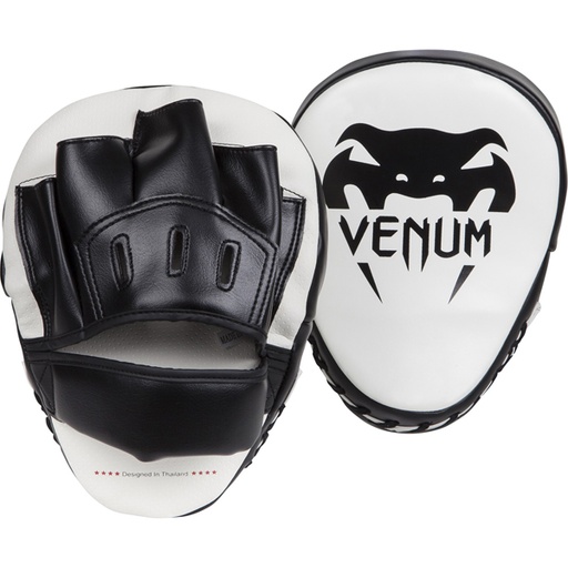 [EU-VENUM-1119-S-W] Venum Punch Mitts Light, White-Black