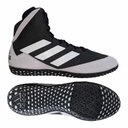 adidas Ringerschuhe Mat Wizard V, Schwarz-Weiß