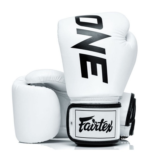 Fairtex Boxing Gloves One X One Championship, White