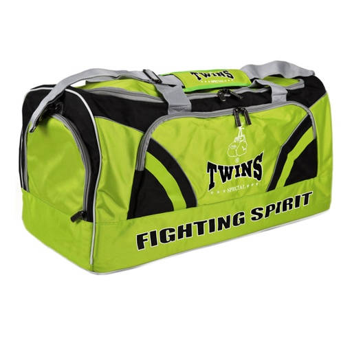 [BAG-2-GR-S] Twins Gym Bag, Green