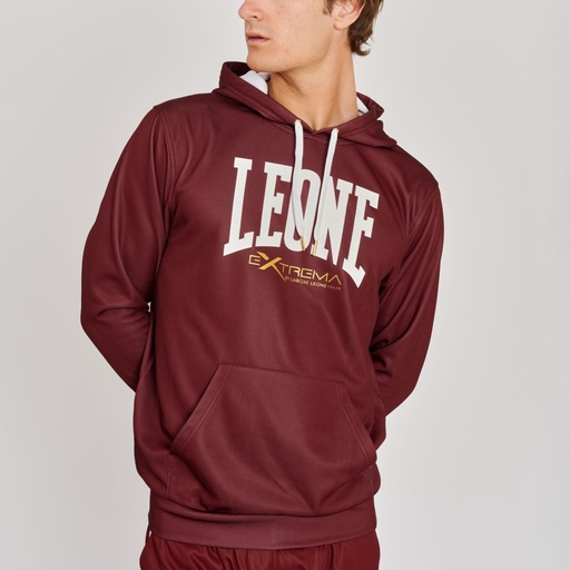 Leone Hoodie Logo, Red