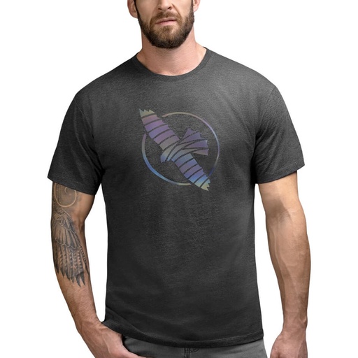 Hayabusa T-Shirt Iridescent Falcon, Schwarz