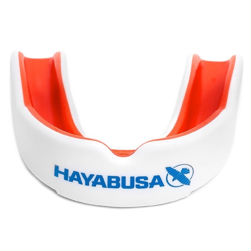 [HMG-WR-ADT-W-R] Hayabusa Mouthguard Combat, White-Red