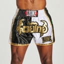 Leone Muay Thai Shorts Siam, Schwarz-Weiß