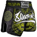 8Weapons Muay Thai Shorts Carbon Sak Yant Tigers