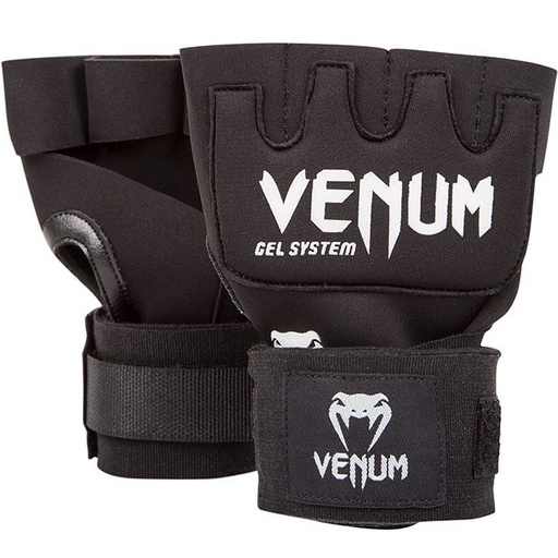 [EU-VENUM-0181-S-W] Venum Innenhandschuhe Kontact Gel, Schwarz-Weiß