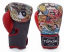 Top King Boxing Gloves Chinese Culture