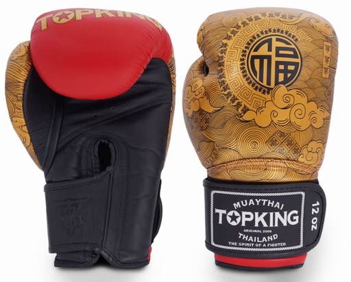 Top King Boxing Gloves Happiness Chinese