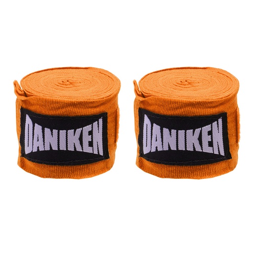 [DABBACLA-O-350] Daniken Boxbandagen 3,5m Halbelastisch, Orange