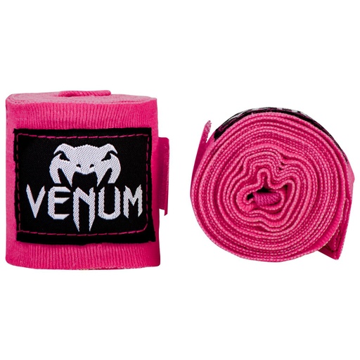 [VENUM-04756-017-P] Venum Boxbandagen 4,5m Halbelastisch, Neonpink