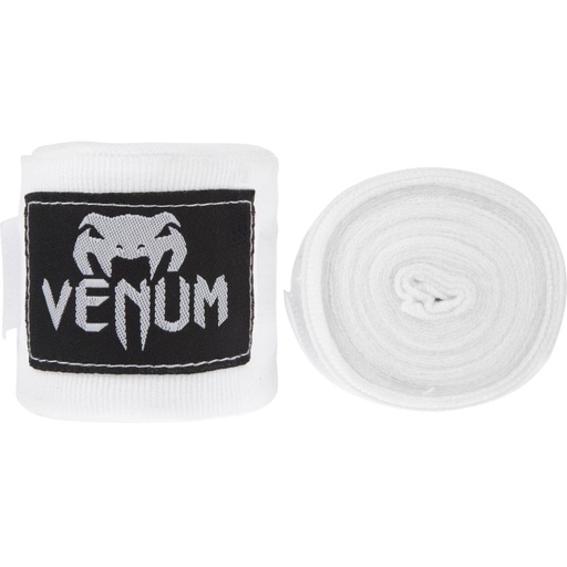 [VENUM-04756-002-W] Venum Boxbandagen 4,5m Halbelastisch, Weiß