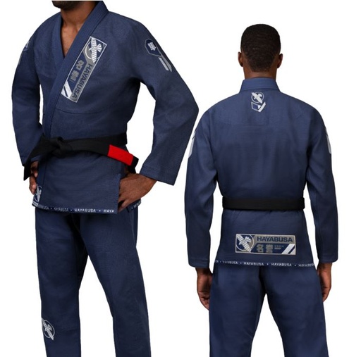 Hayabusa BJJ Gi Ascend Lightweight, Navy Blue