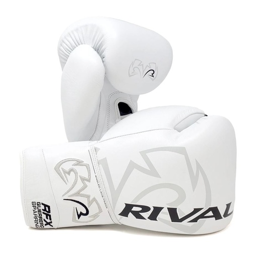 Rival Boxing Gloves RFX-Guerrero Sparring HDE-F Laces, White