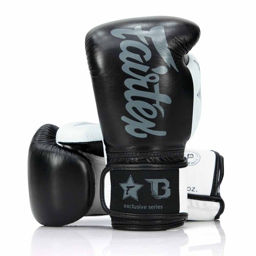 Fairtex Boxhandschuhe X Booster V2, Schwarz-Weiß