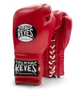 Cleto Reyes Boxhandschuhe Traditional Training mit Schnürung, Rot