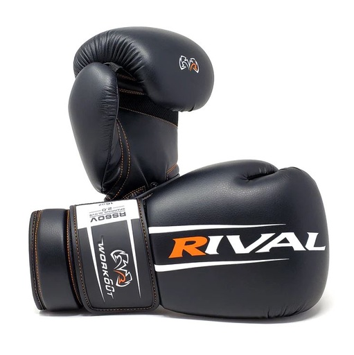 Rival Boxhandschuhe RS60V Workout 2.0, Schwarz