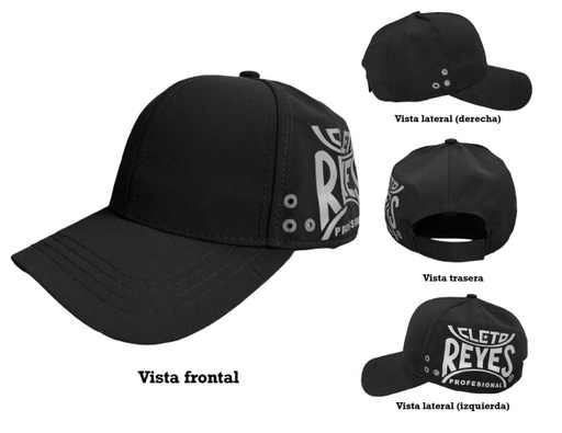 [C882NAC-S] Cleto Reyes Cap Logo Black