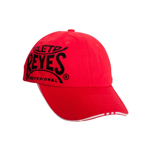 [C850R-R] Cleto Reyes Cap Logo, Rot