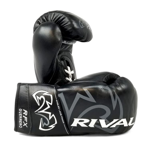 Rival Boxing Gloves RFX-Guerrero Pro Fight SF-H Laces, Black