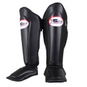 Twins Shin Guards SGL10, Leather, Black