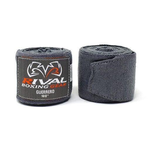 [RHWG-Dark-Grey-G-150] Rival Boxbandagen Guerrero 3,5m, Dunkelgrau