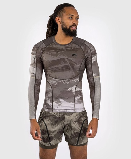 Venum Rash Guard Electron 3.0, Brown