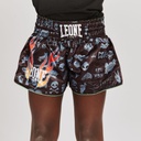 Leone Muay Thai Shorts Flames Kick für Kids