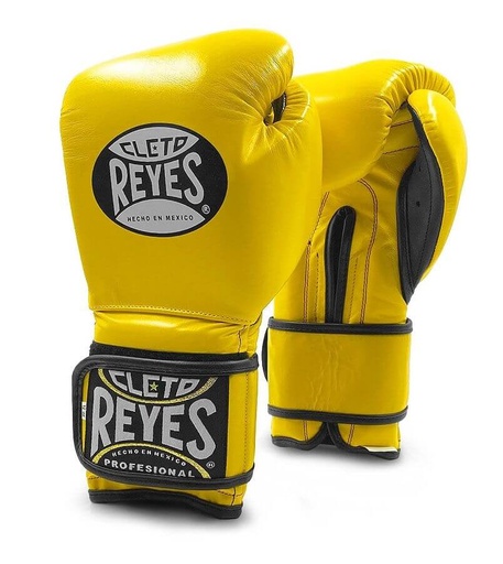 Cleto Reyes Boxhandschuhe Training Velcro, Gelb