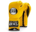 Cleto Reyes Boxing Gloves Traditional Training Lace Up, Yellow