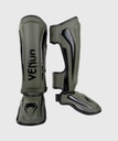 Venum Shin Guards Elite, Khaki-Black